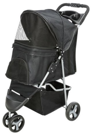 Trixie Wózek dla zwierząt 47x100x80cm czarny [TX-28958]