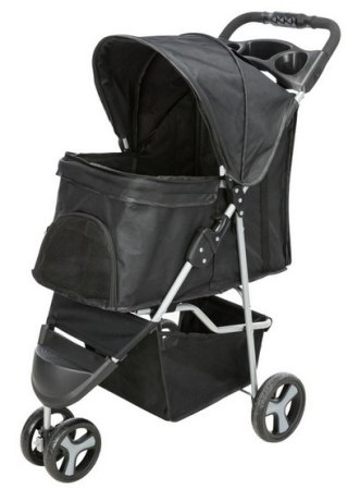 Trixie Wózek dla zwierząt 47x100x80cm czarny [TX-28958]