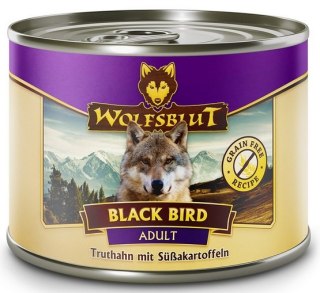 Wolfsblut Dog Black Bird - indyk i bataty puszka 200g