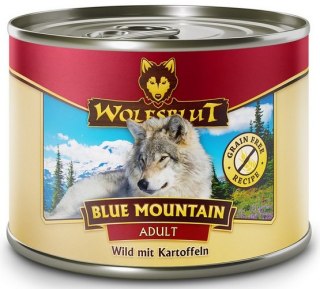 Wolfsblut Dog Blue Mountain - dziczyzna i ziemniaki puszka 200g
