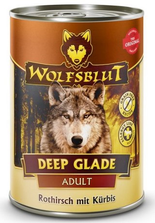 Wolfsblut Dog Deep Glade - jeleń i bawół puszka 395g