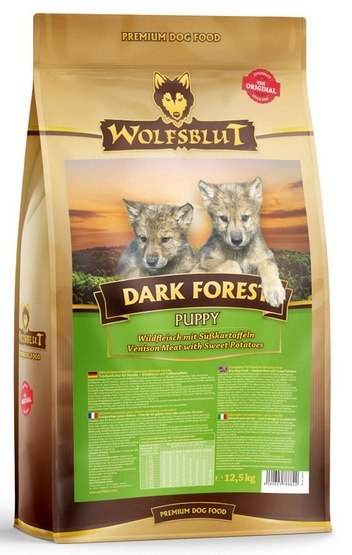 Wolfsblut Dog Puppy Dark Forest - dziczyzna i bataty 12,5kg