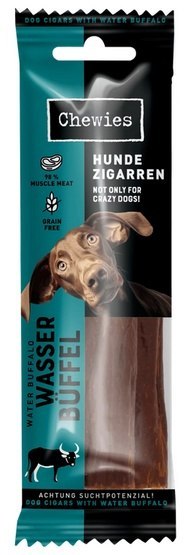 Chewies Hundezigarren Wasserbuffel - bawół wodny 75g