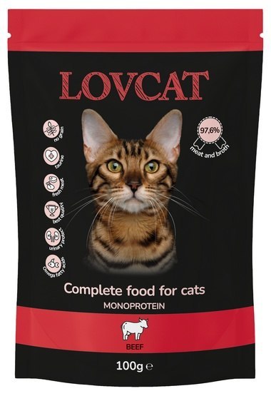 Lovcat Pure Beef saszetka 100g