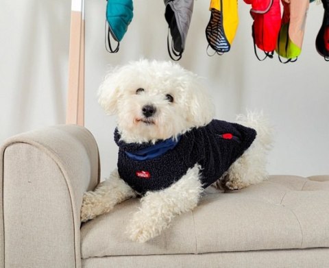 Zolux Ciepła bluza dla psa Bouclette R.40 granatowa