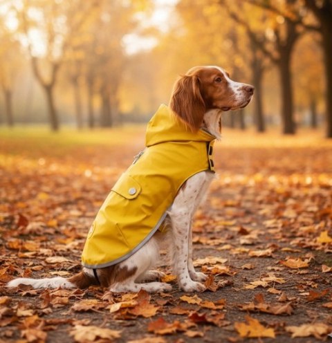 Zolux Kurtka Płaszcz wodoodporna Saint Malo R.50 żółta