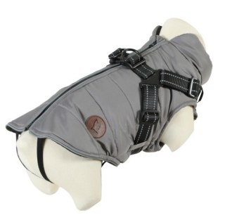 Zolux Kurtka puchowa z szelkami dla psa R.45 szara