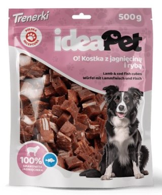 IdeaPet Kostka z jagnięciną i rybą 500g