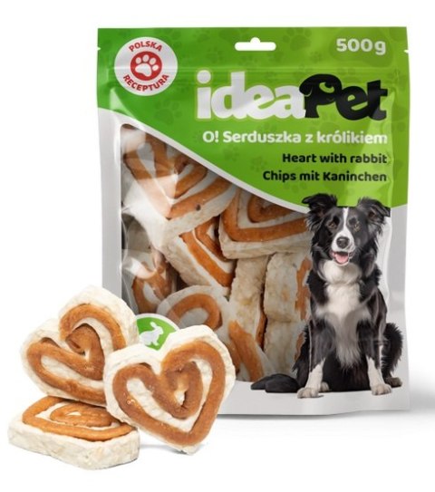 IdeaPet Serduszka królikiem 500g