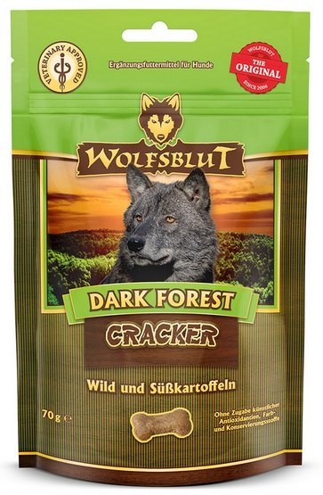 Wolfsblut Dog Cracker Dark Forest - dziczyzna i bataty 70g