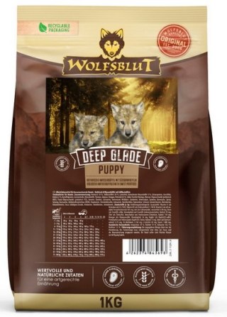 Wolfsblut Dog Deep Glade Puppy - jeleń i bawół 12,5kg